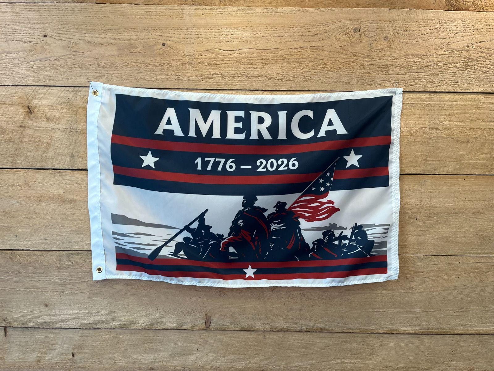 Dare to Cross Flag - America 250th Celebration 1776-2026 by Gettysburg ...