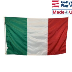 Italy Flag - High Quality All Weather Sewn Nylon - Multiple Sizes - Made in the USA!