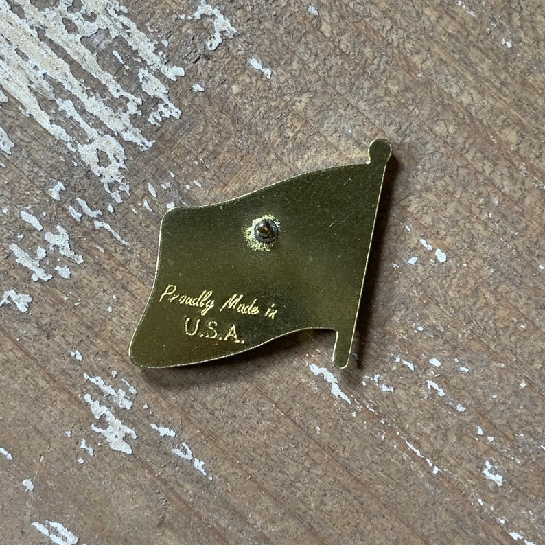 Spain Waving Flag Lapel Pin Made in USA!