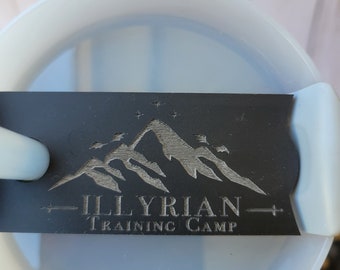 Illyrian Training Camp Tumbler Straw Cup Tag Officially Licensed