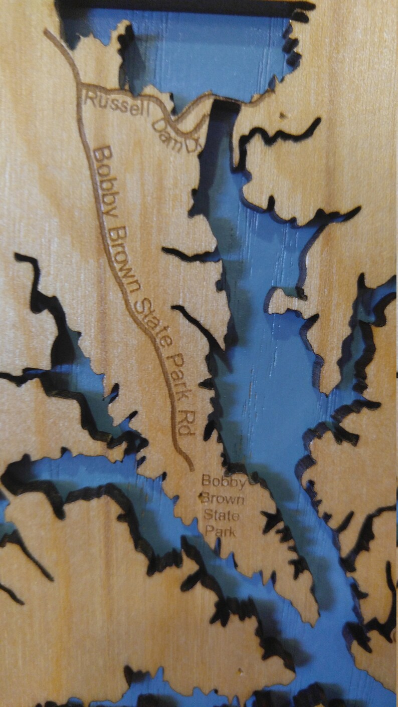 Clarks Hill Lake in Mccormick County South Carolina and Etsy