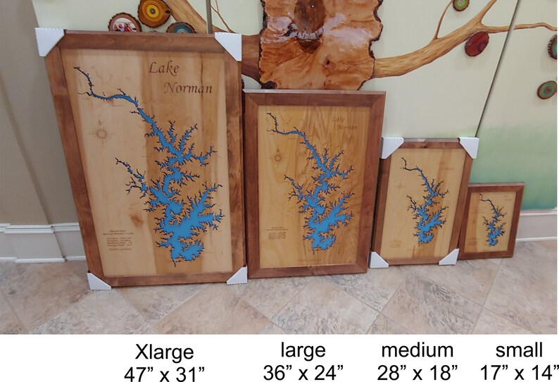 Savannah wooden laser engraved coastal map wall Etsy