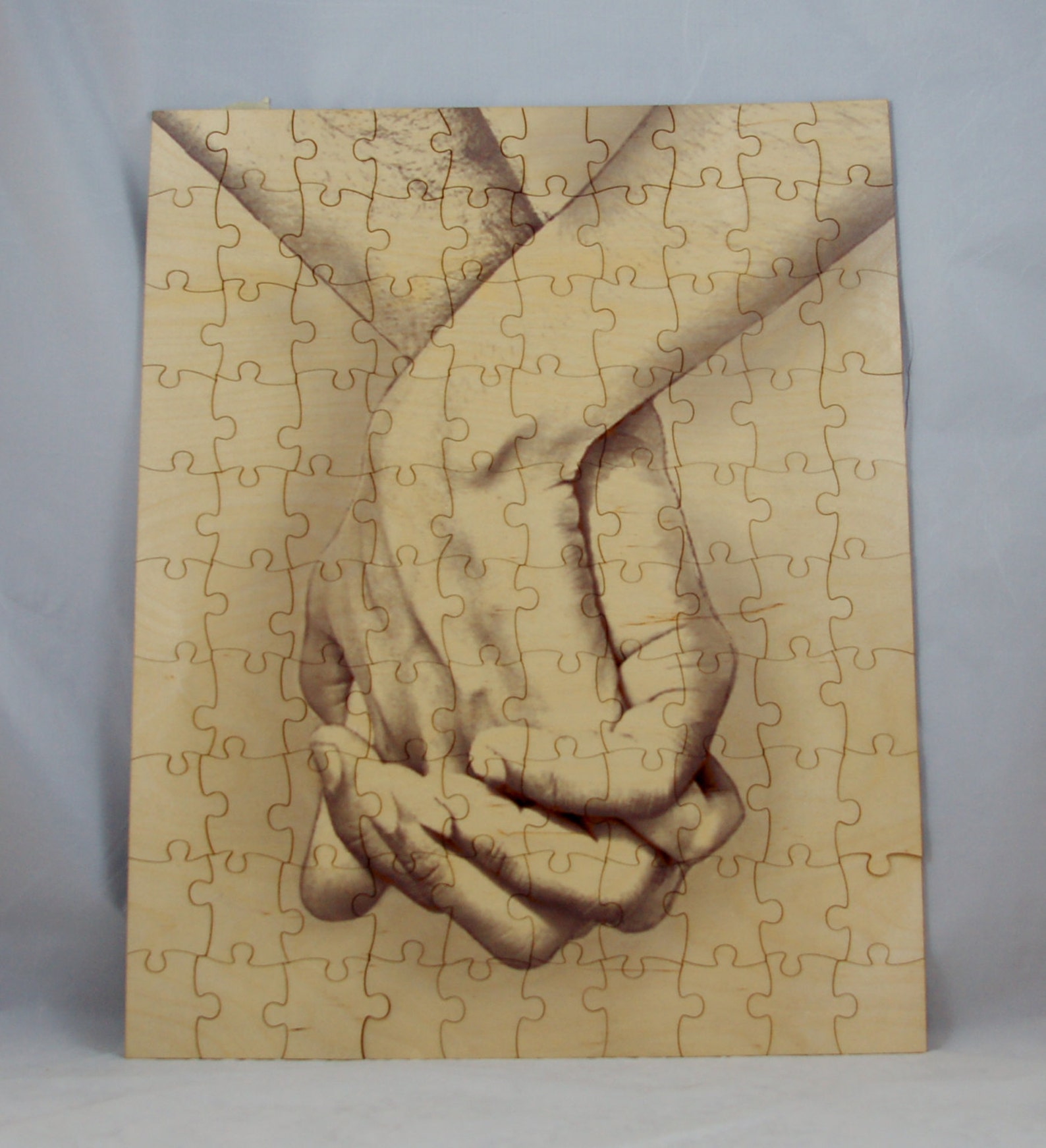 Wedding guest book alternative signing puzzle Hand in Hand | Etsy Add A Card To Your Hand Crossword