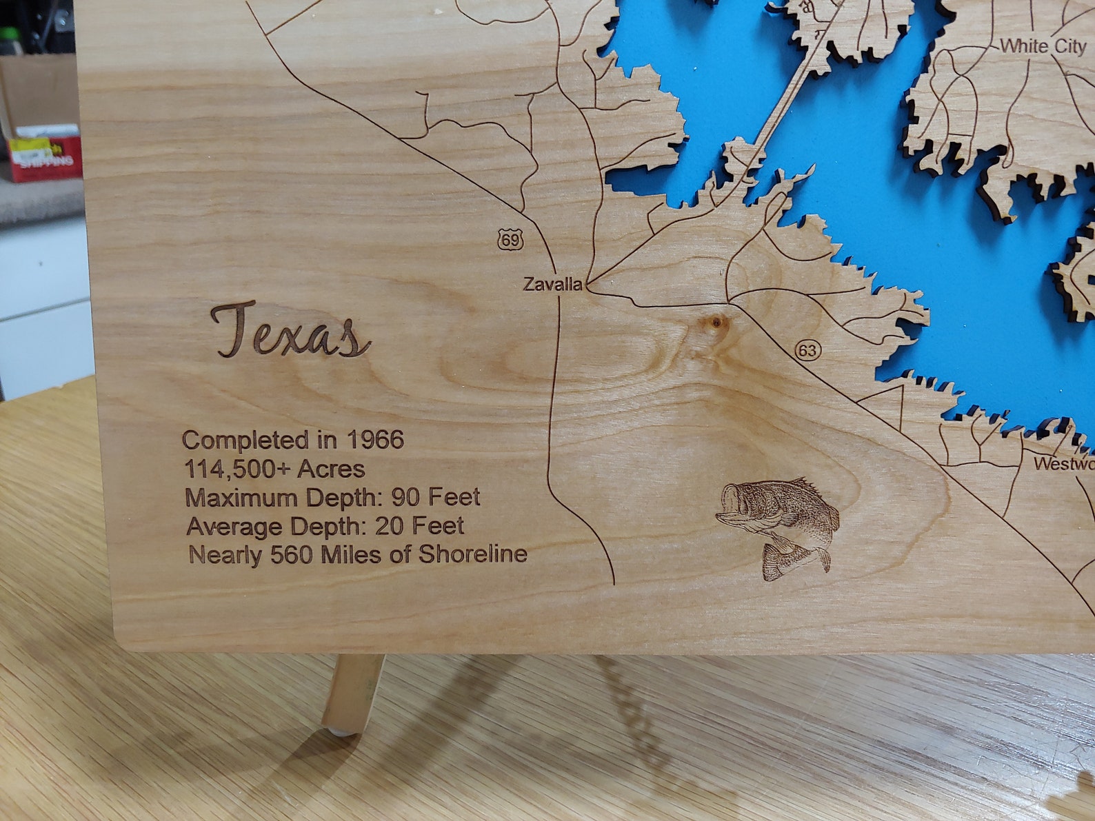 Sam Rayburn Reservoir Texas Laser - Il 1588xN.3065350496 Lof9