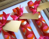 Pink & Orange Dot Party Cracker