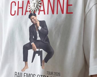 Chayanne Shirt | Let's Dance Again Tour Graphic Tee