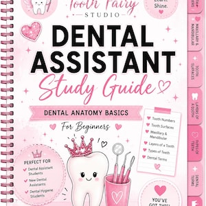 Dental Assistant Study Guide | Dental Anatomy Basics, Tooth Numbers (Printable PDF)