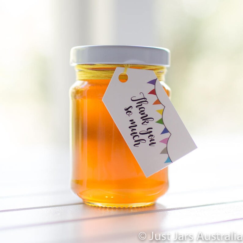 105 X 150ml Small Round Glass Jars With TAGS Perfect DIY Etsy