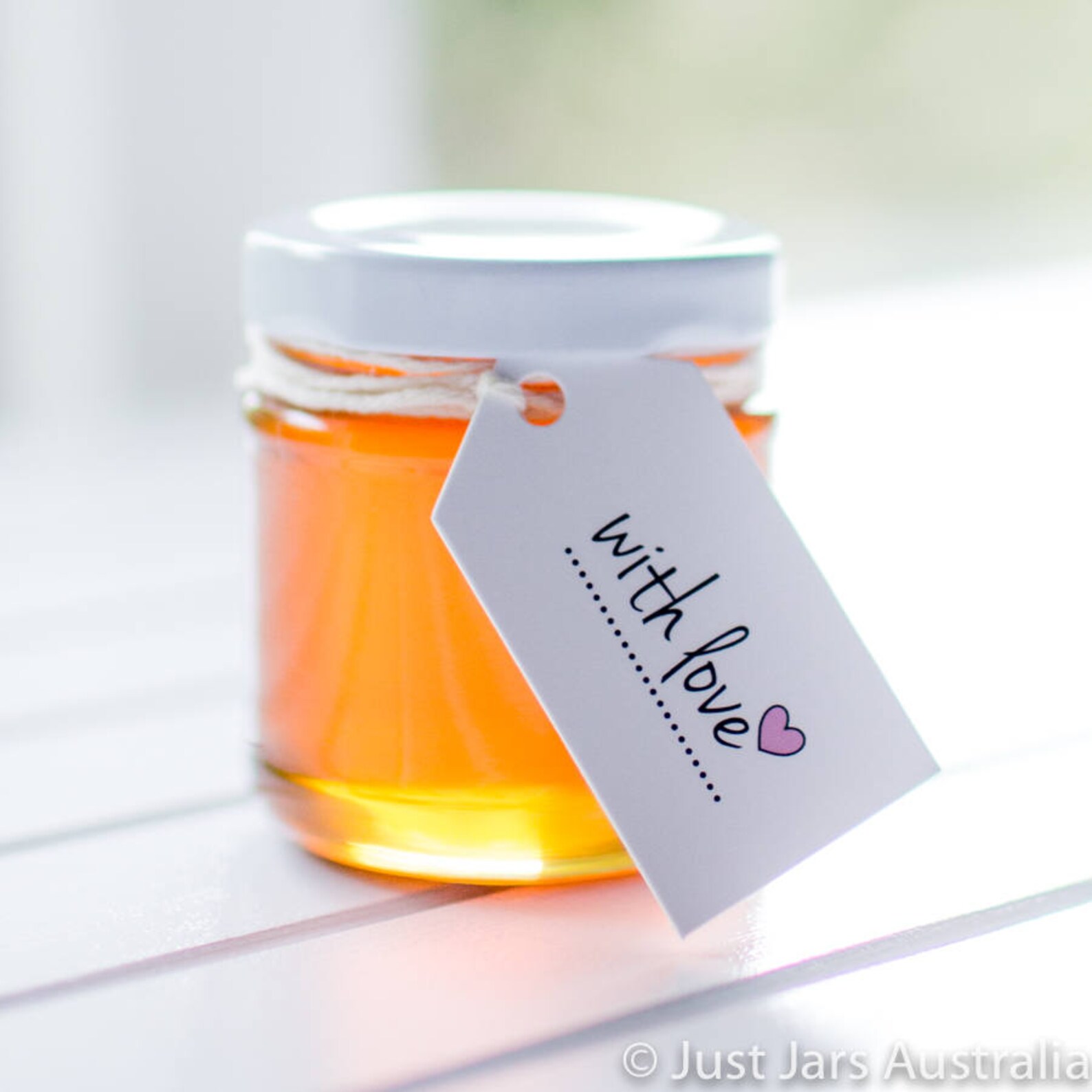 35 X 100ml Small Round Glass Jars With TAGS Perfect DIY Etsy