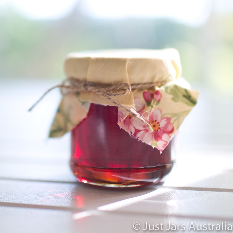 105 X 100ml Small Round Glass Jars White / Black / Gold / Etsy