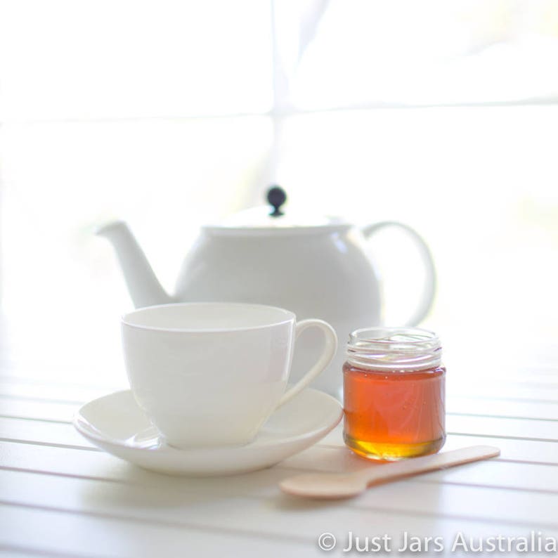 70 X 100ml Small Round Glass Jars Without Lids Etsy