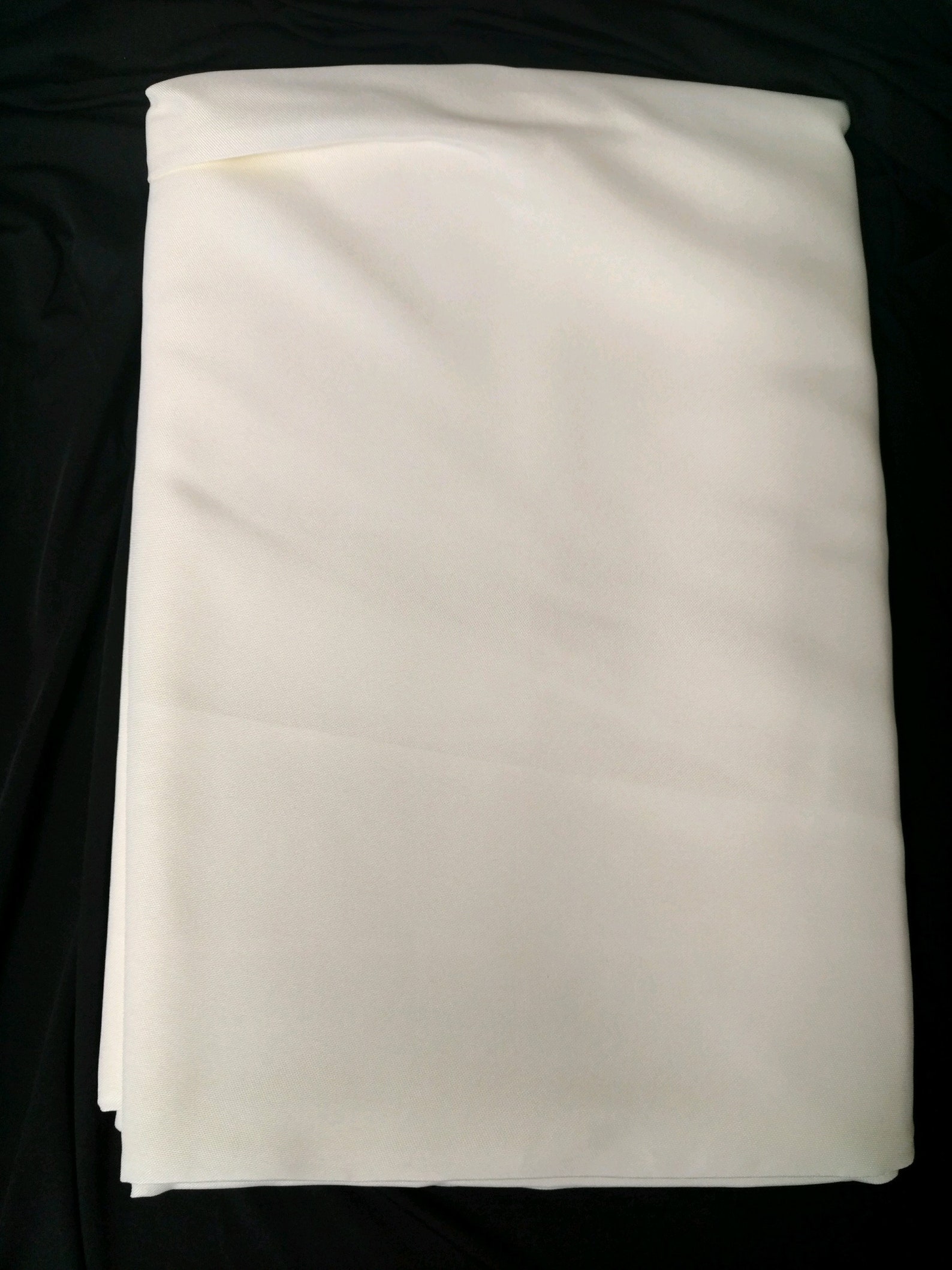 Ivory Tablecloth, Cocktail, 120 & 132 Round, 90x156, 90x132, Sweet 16, Backyard, Quinceanera ...