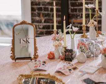 Manteles de terciopelo ruborizados con envío gratuito, fondos, baby shower, despedida de soltera, primer cumpleaños, princesa, día de la madre, Pascua