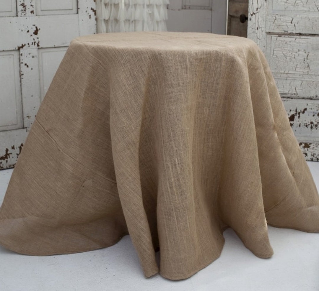 Burlap outlet table clothes