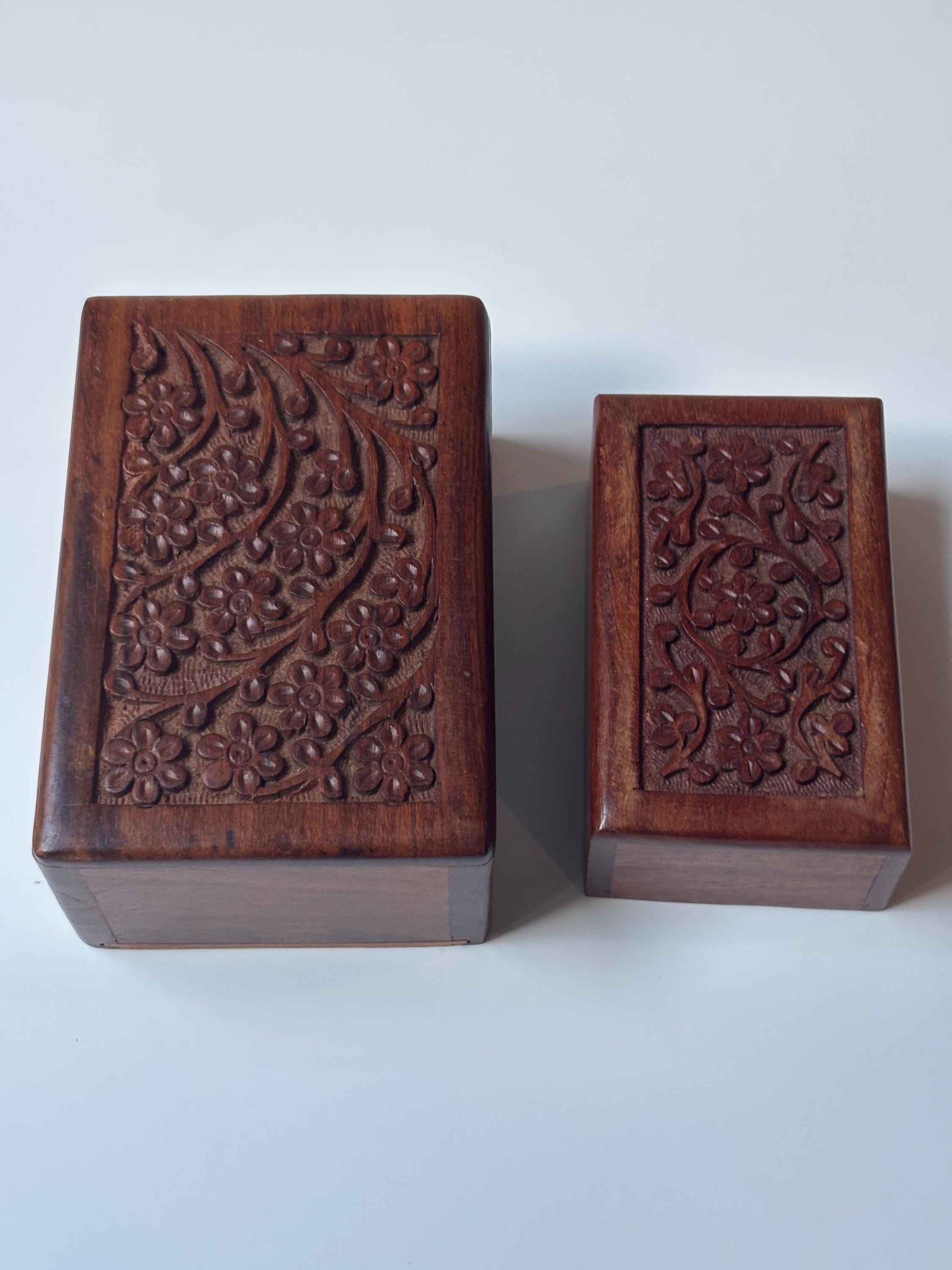 Rosewood Carved Vintage - Etsy