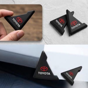 Toyota Silicone Door Corner Protectors | Anti Collision Edge Guards, Paint Protection