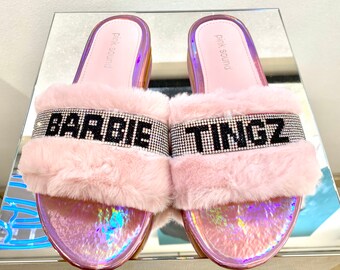 barbie slippers