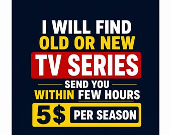 Hitta kompletta TV-serier - digital nedladdning