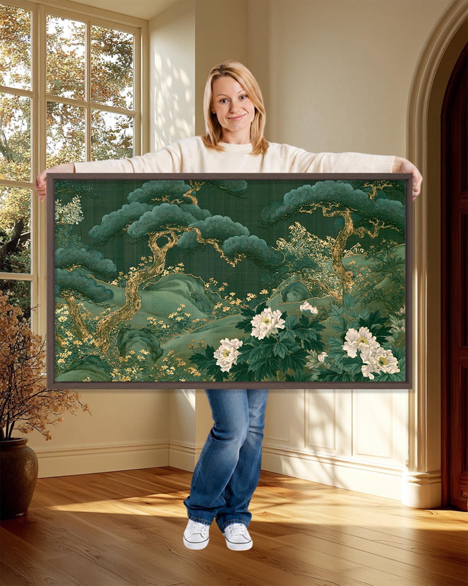 Asian Gold Frame - Etsy