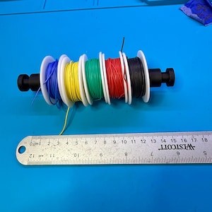Peg board Spool holder