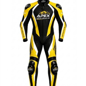 Ultimate Motorcycle Racing Suit | Cowhide Leather, Protective Armor & Performance Gear
