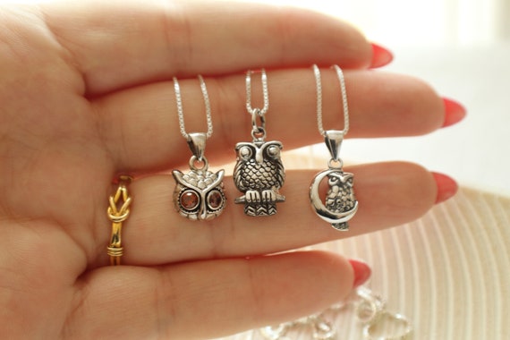 Etsy owl jewelry deals
