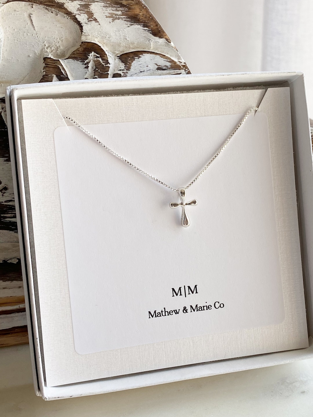 Dainty Key Necklace - Silver – Marie's Jewelry Store