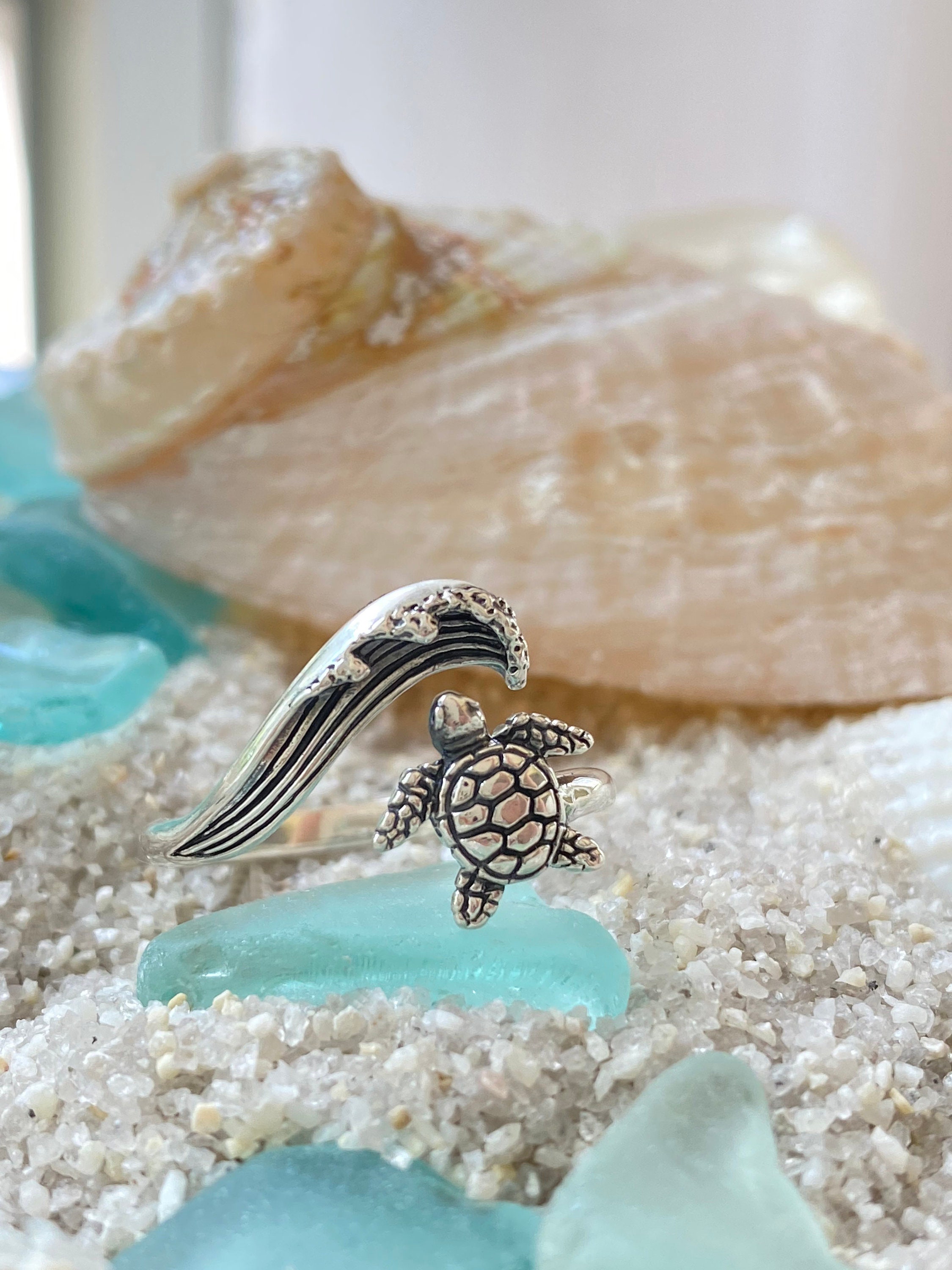 Sterling Silver Synthetic Opal And Cubic Zirconia Turtle Ring | Prouds