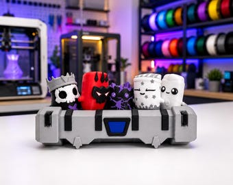 3D-geprinte Sprite Gaming verzamelobject | Leuk bureauaccessoire | Decoratie voor gamerkamer | PLA-displayfiguur | Gamingcadeau