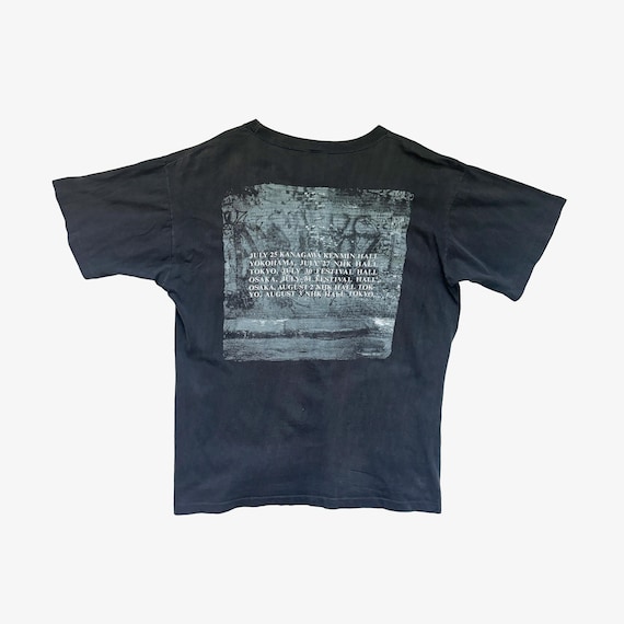 Vintage 1989 Lou Reed New York Tour Japan T-shirt - Gem