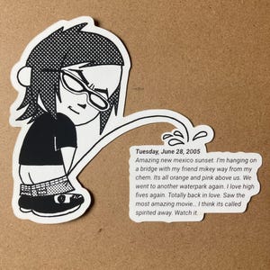 Mikey Way Summer of Like Bumper Sticker Petekey