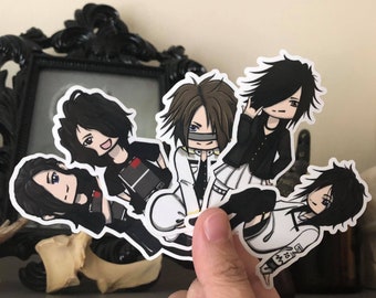 The GazettE Chibi Stickers