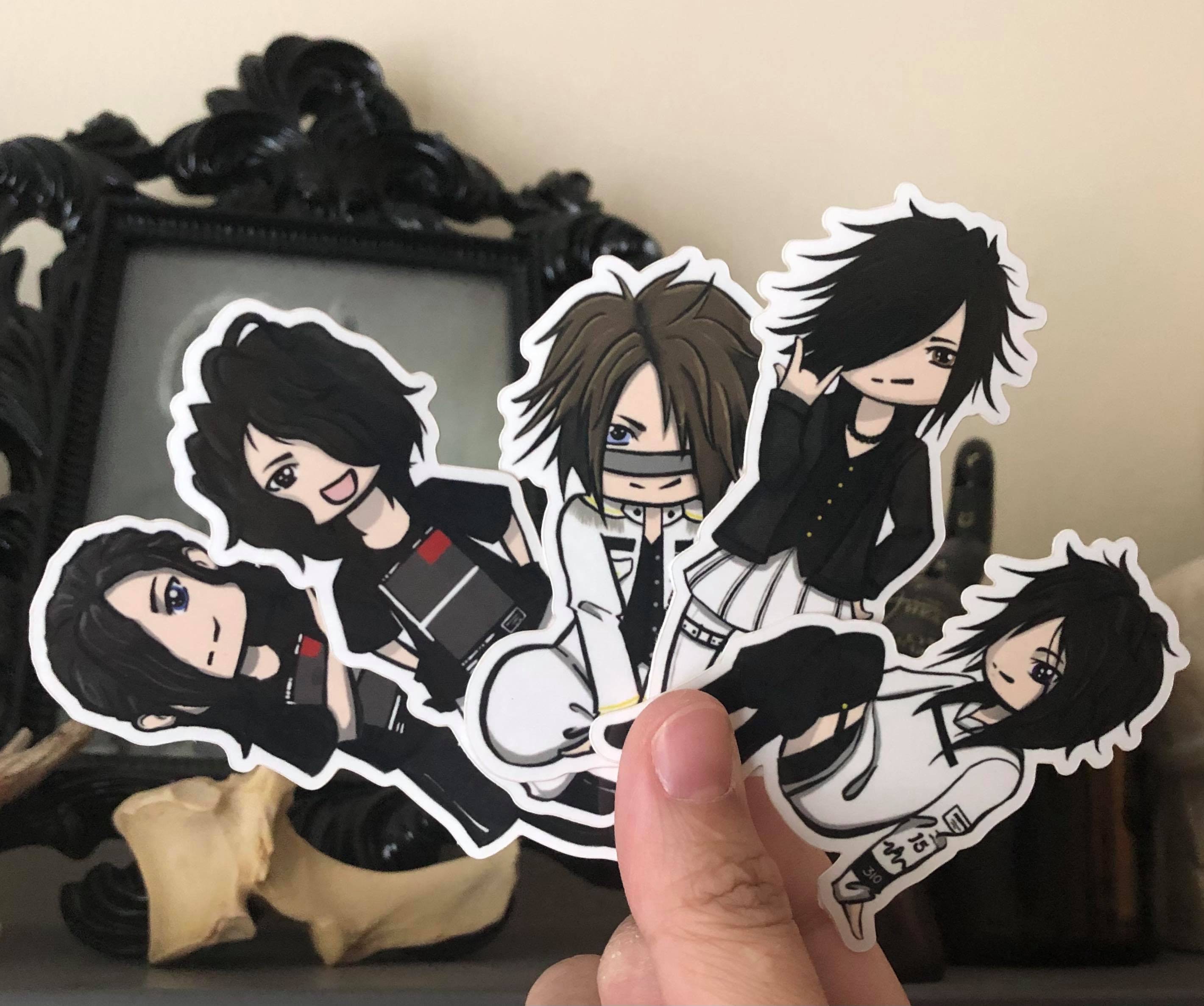 Amazon.co.jp: the GazettE メモコレくじ ステッカー RUKI