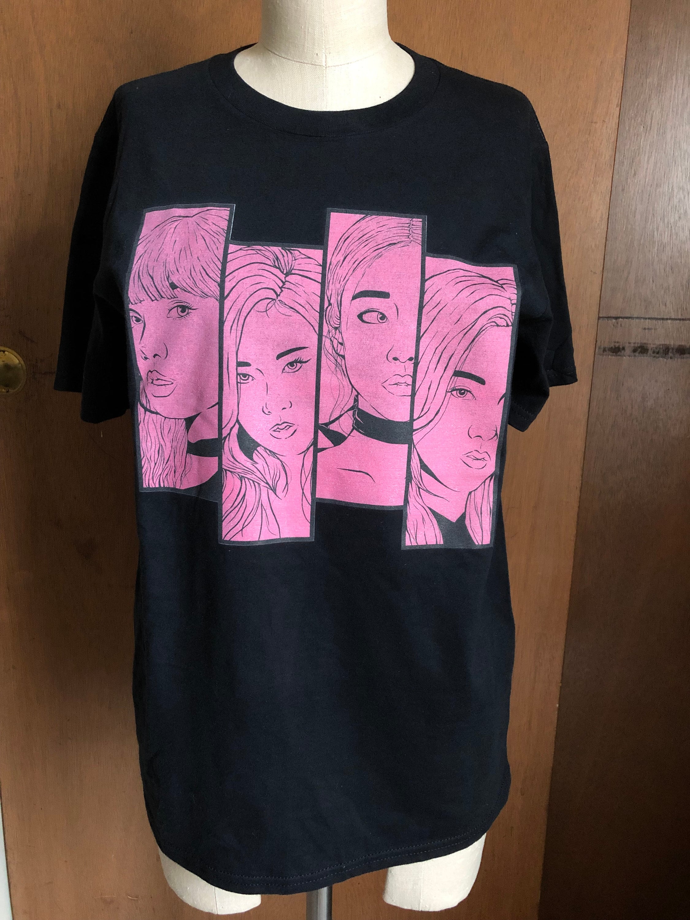 blackpink graphic tee