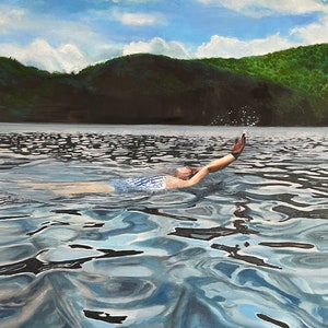 Backstroke-  ARCHIVAL PRINT