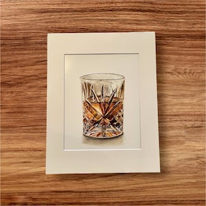 Rocks 1- sztuka bourbonowa, sztuka szkocka, sztuka whisky, sztuka barowa- DRUK ARCHIWALNY