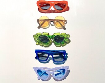 Sunnies 5- rainbow sunnies- pride art- archival print