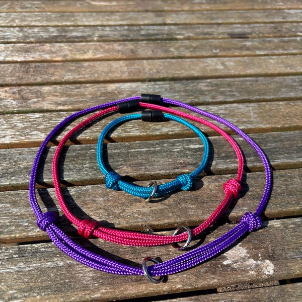 Adjustable lightweight breakaway house dog collar - minimal