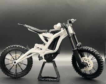 3D Printed Surron LBX Model: Removable Battery, Working Suspension (Licensed Design)