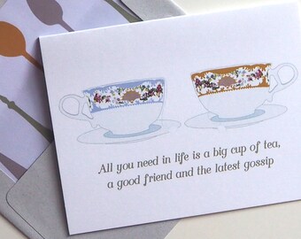 Tea Cup Card