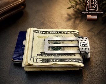 Vintage Harriet & Henderson Yarns Pocket Knife Money Clip 2