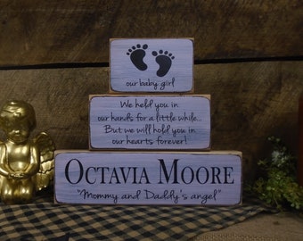 Baby Memorials We Held You in Our hands for a Little While..But We Will Hold You in Our Hearts Forever Mommy and Daddy's Angel Our Baby Girl