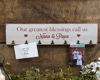 Nana And Papa Sign Etsy