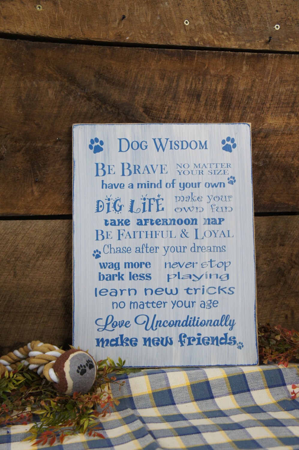 Dog Wisdom Cute words for the world of our Furry Friends. Etsy