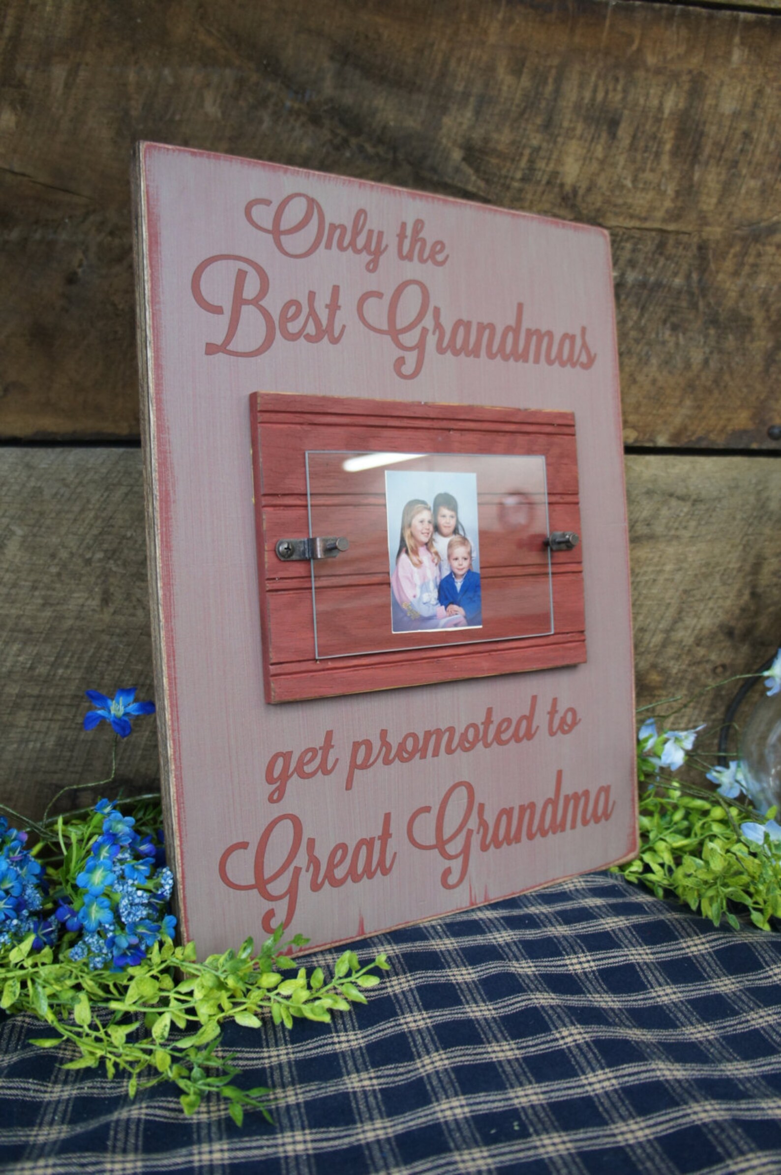 Only the Best Grandma's Get Promoted to Great Grandma Etsy