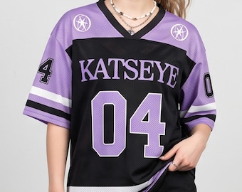 Katseye Jersey Shirt, Kpop Fan Merch Jersey, Unisex Katseye Shirts voor Tienermeisjes, Cadeau voor Eyekons