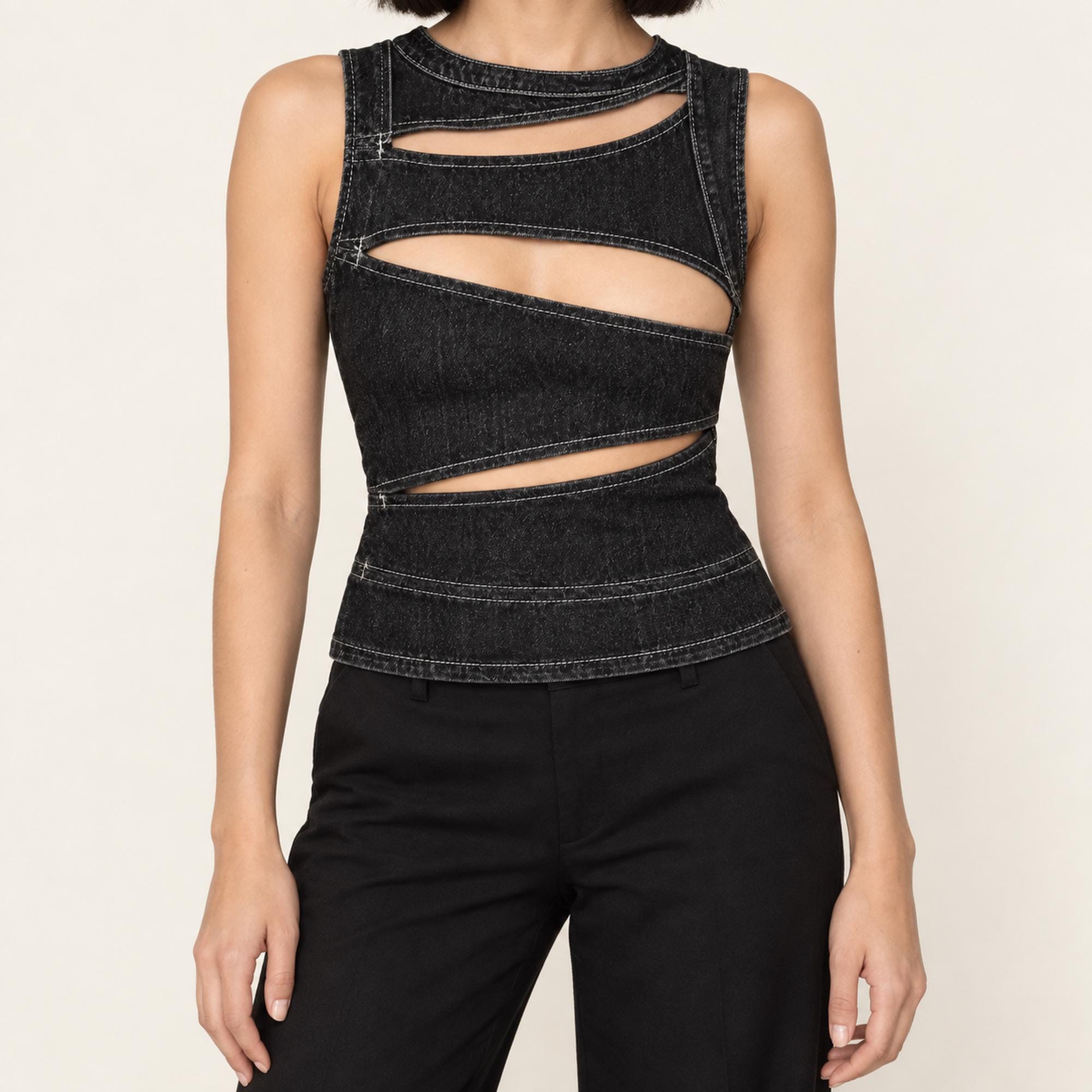 Asymmetrical Zip Shirt - Etsy
