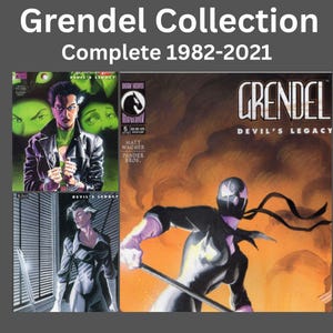 Komplett Grendel-seriesamling 1982-2021