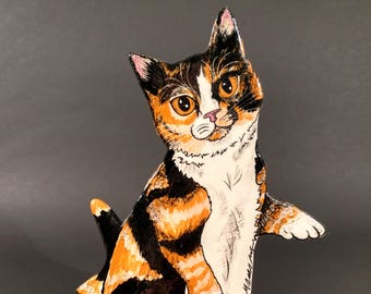 Bella Cat Vase from the Rescue Meow collection I designed