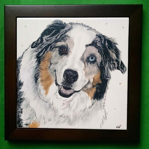 Dog Tile - Etsy